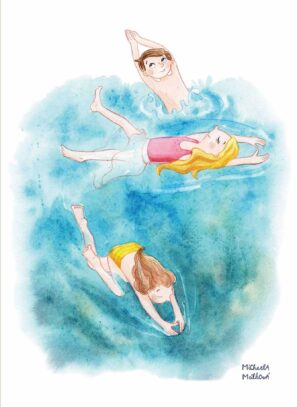 málková - ilustrace děti