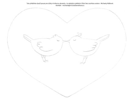 ptáčci předloha